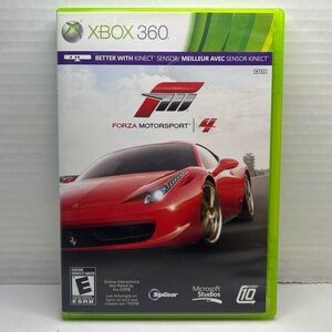 Forza Motorsports 4 Xbox 360 CIB With Manual Good Condition